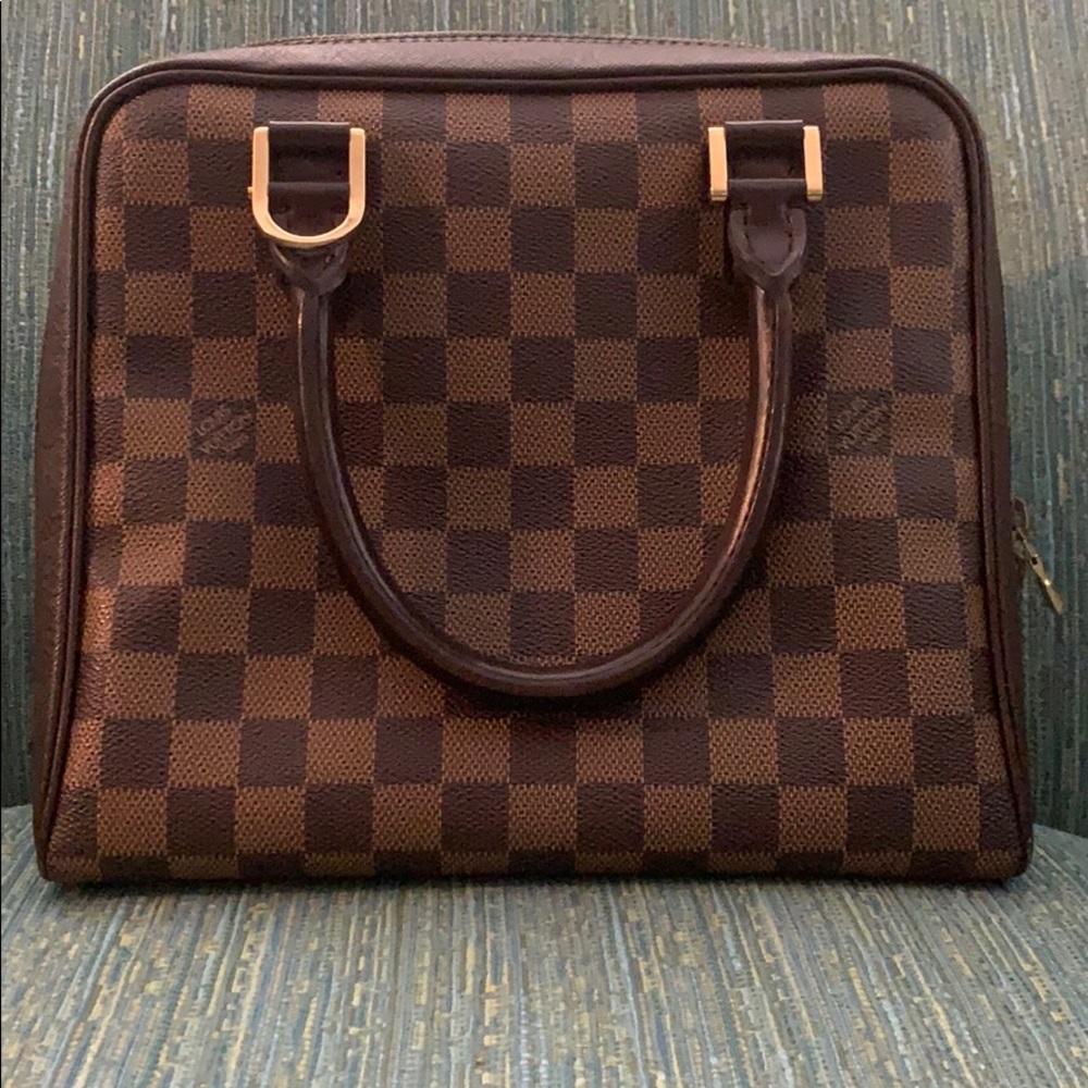 Authentic Louis Vuitton Brera Damier Ebene Bag